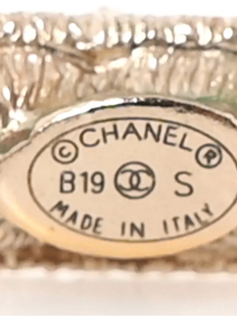 CHANEL dangling earrings
